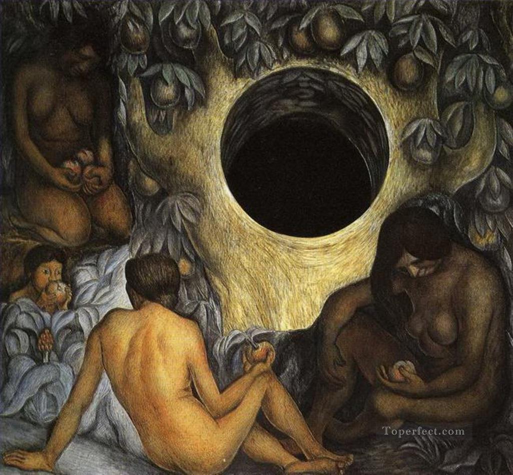 la tierra abundante 1926 Diego Rivera Pintura al óleo